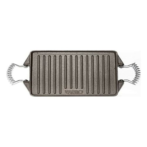 Grillplatta Vaello Rektangulr Gr Gjutjrn (27 x 21 cm)