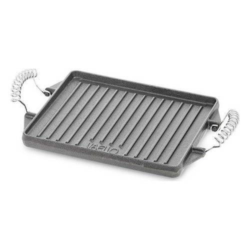 Grillplatta Vaello Rektangulr Gr Gjutjrn (27 x 21 cm)