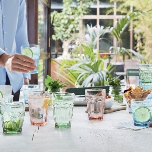 Glas Bormioli Rocco Rock Bar Grn Glas 370 ml (6 antal)