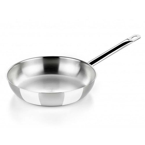 Wokpanna BRA A121612  24 cm Silvrig Rostfritt stl