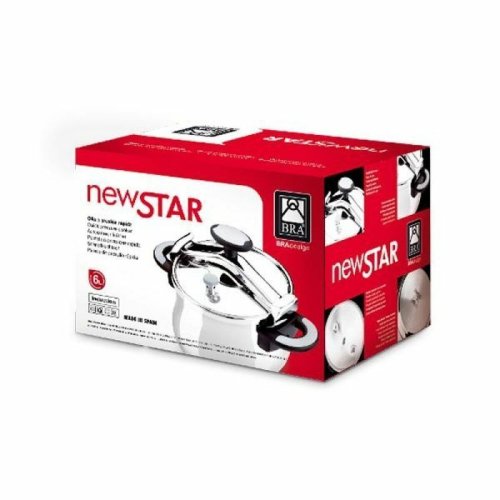 Tryckkokare BRA A185501 4,5 L Metall Rostfritt stl Bakelit
