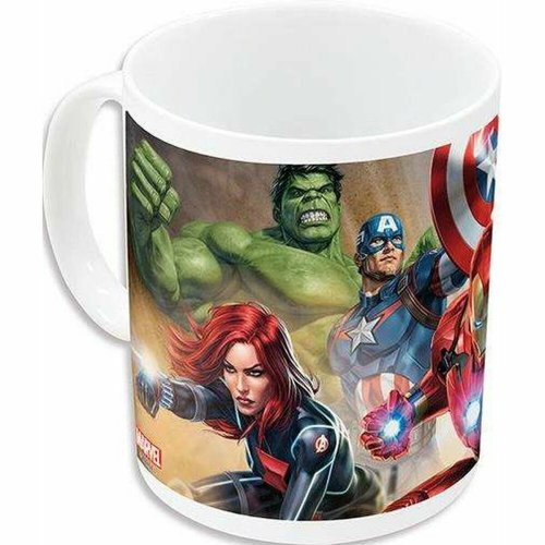 Mugg The Avengers Infinity Vit Keramik Rd (350 ml)