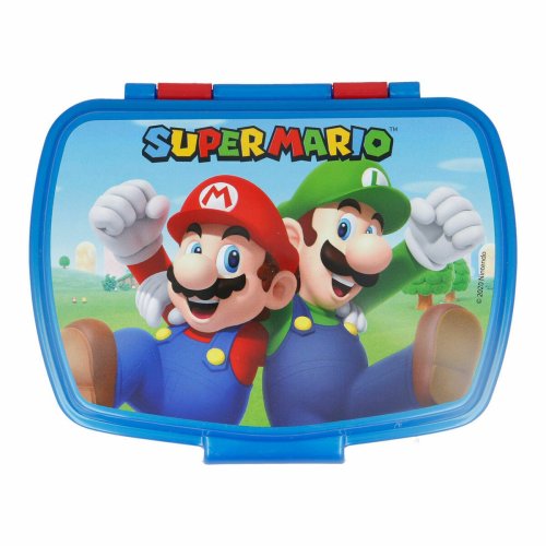 Smrgslda Super Mario Plast Rd Bl (17 x 5.6 x 13.3 cm)
