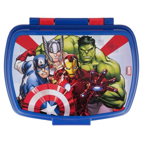 Sm�rg�sl�da The Avengers Infinity Bl� Plast R�d (17 x 5.6 x 13.3