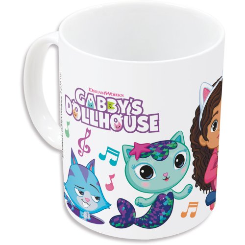 Mugg Gabby's Dollhouse Party Ljusrosa 350 ml 325 ml Keramik Pres