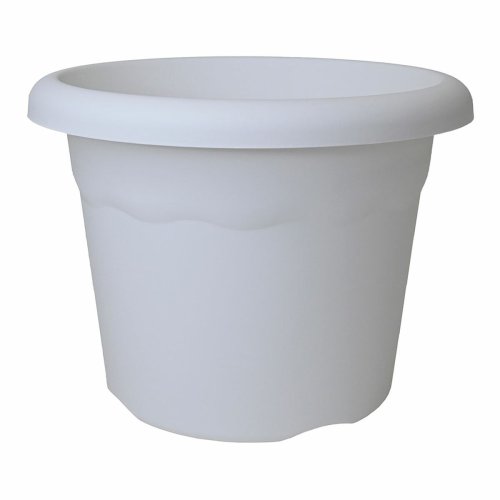 Kruka Plastiken Vit  35 cm