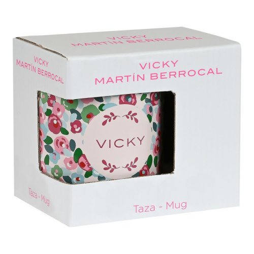 Mugg Vicky Martn Berrocal Rosebloom Keramik Multicolour (350 ml