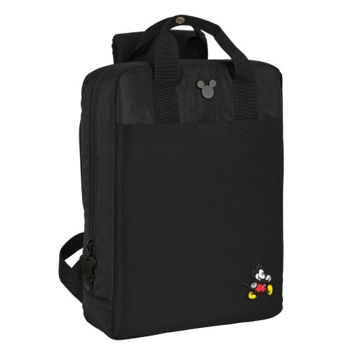 Laptopryggsck Mickey Mouse Clubhouse Svart 29 x 39 x 11 cm