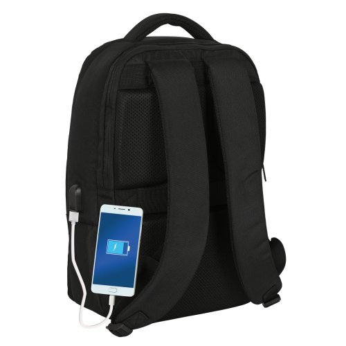 Ryggsck fr brbar dator och surfplatta med USB uttag Marvel Sv