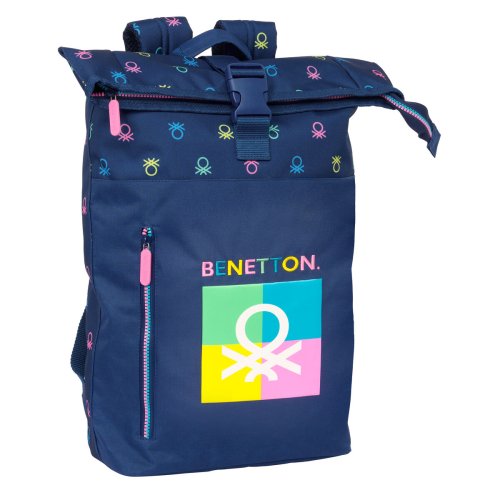 Laptopryggsck Benetton Cool Marinbl 28 x 42 x 13 cm