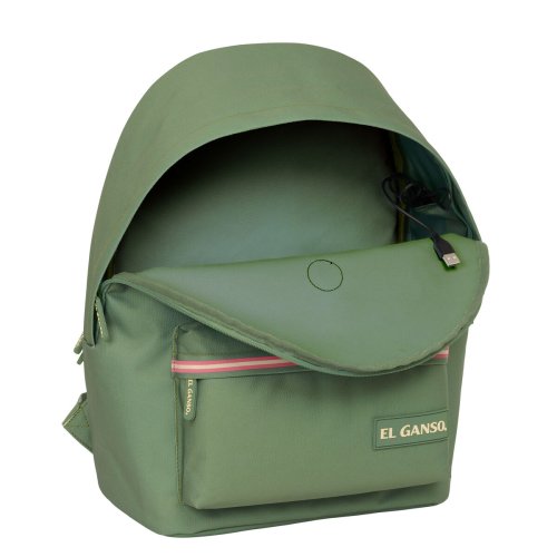 Laptopryggsck El Ganso +usb el ganso basics Grn 31 x 44 x 18 c