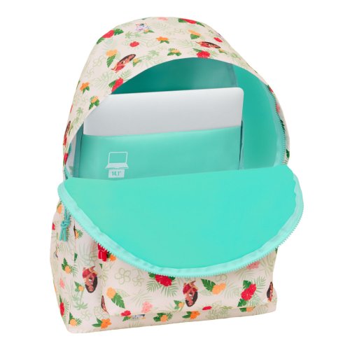 Laptopryggsck Vaiana Bl Beige 31 x 43 x 13 cm
