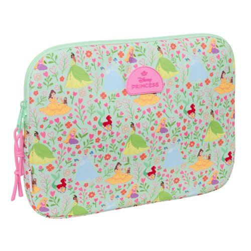 Laptopfodral Disney Princess Bloom Grn Rosa 15,6'' 39,5 x 27,5