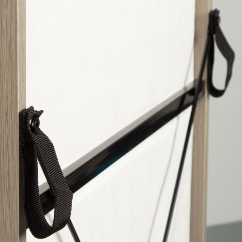 Nattduksbord Max Home Vit Gr 58 x 70 x 30 cm