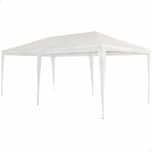 Gazebo Aktive Vit 300 x 600 cm Metall Plast