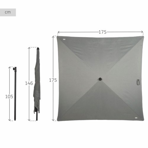 Paraply Aktive Gr 175 x 240 x 175 cm