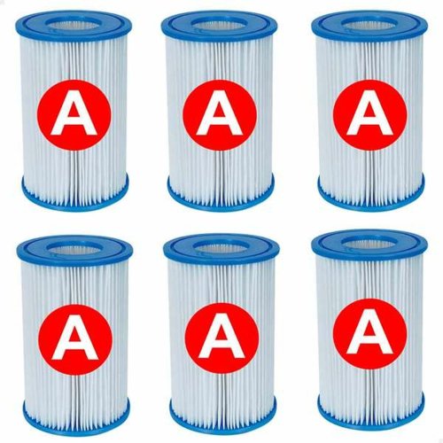 Behandlingsfilter Intex Typ A 6 antal Behandlingsfilter Intex Typ A 6 antal