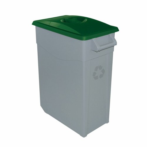 Avfallsbehllare tervinning Denox Grn 65 L (2 antal)