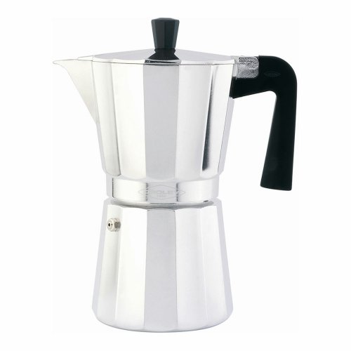 Italiensk Kaffepanna Oroley Aluminium 6 Koppar Silvrig