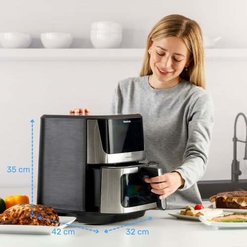 Luftfrits Taurus AIR FRY 360XL Svart 2100 W 8 L