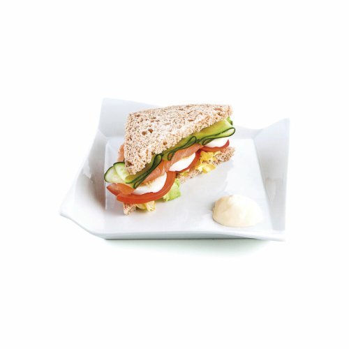 Platt skl Quid Gastro Fresh Vit Keramik Smrgs (8 antal)
