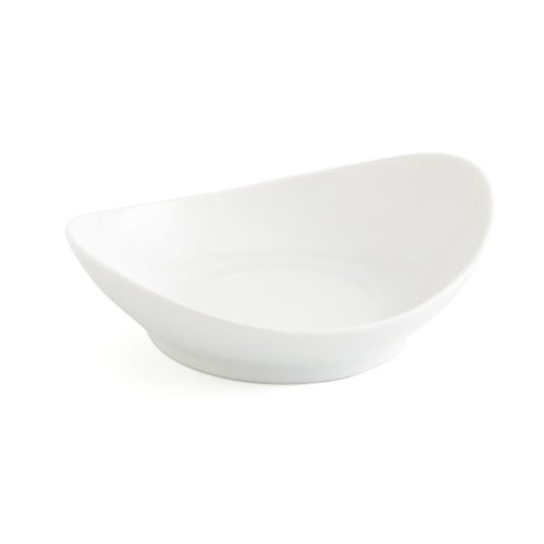 Snacksbricka Quid Gastro Fun Vit Keramik 14 x 11 cm (12 antal)