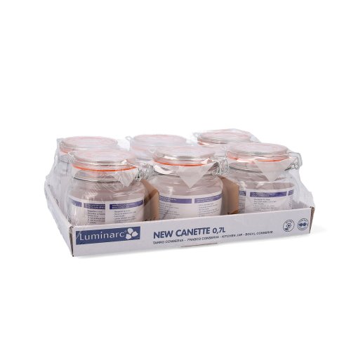 Glasburk Quid New Canette Transparent Glas (0,7L) (Pack 6x)