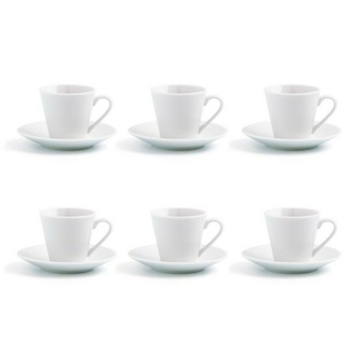 Set med kaffekoppar Quid Revova (12 pcs) 9 cl