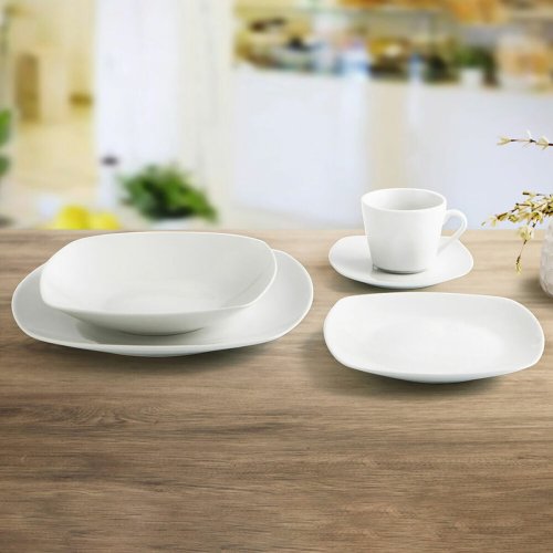 Dessert Quid Novo Vinci Vit Keramik 19 cm (6 antal) (Pack 6x)