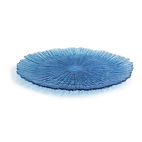 Platt skl Quid Mar De Viento Bl Glas  32 cm (6 antal) (Pack 6