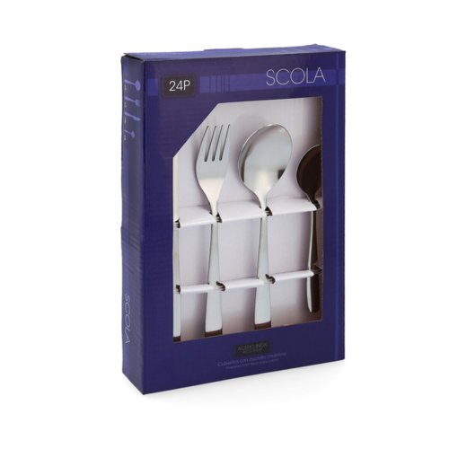 Bestick Scola Metall Stl Rostfritt stl (24 pcs)
