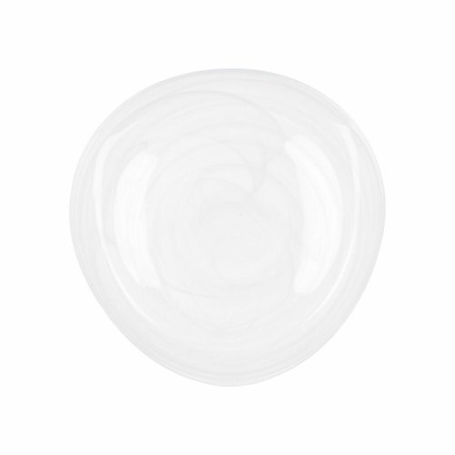 Platt skl Quid Boreal Vit Glas  30 cm (6 antal) (Pack 6x)