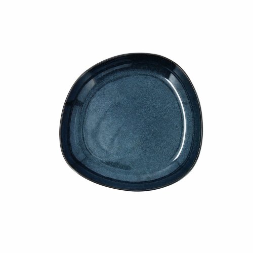 Djup tallrik Bidasoa Ikonic Keramik Bl (20,5 x 19,5 x 3,3 cm) (