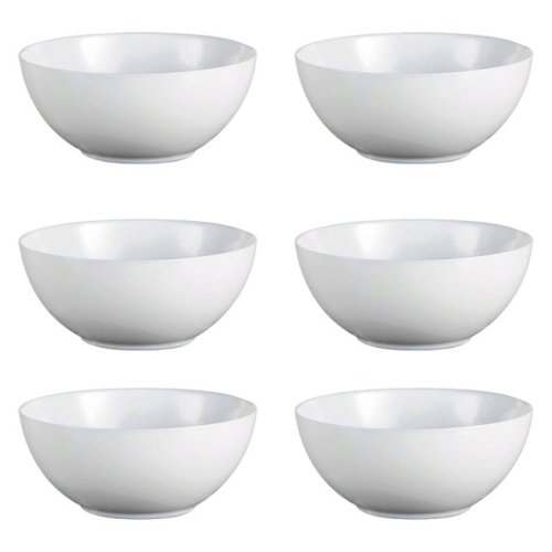 Sklset Luminarc Diwali Vit Glas (18 cm) (6 pcs)