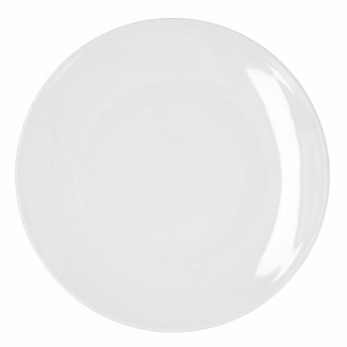 Platt skl Bidasoa Glacial Coupe Vit Keramik  30 cm (4 antal) (