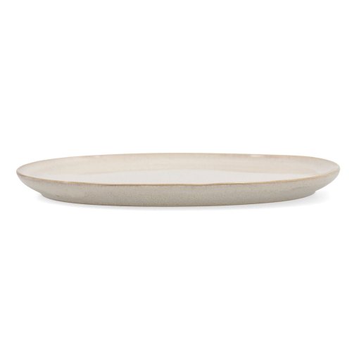 Platt skl Bidasoa Ikonic Vit Keramik 20,2 x 19,7 cm (6 antal) (