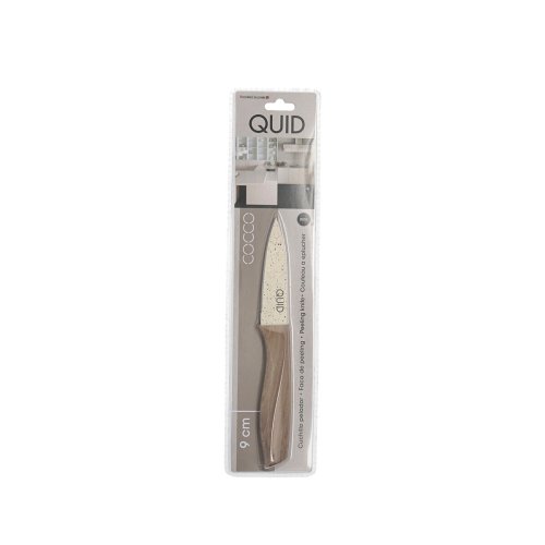 Skalkniv Quid Cocco Brun Metall 9 cm (Pack 12x)