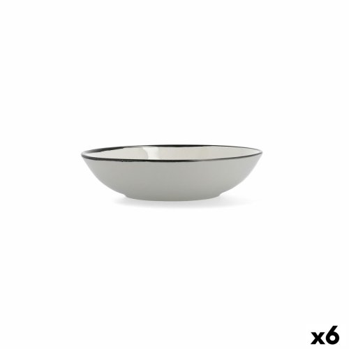 Djup tallrik Ariane Vital Filo Keramik Vit  21 cm (6 antal)