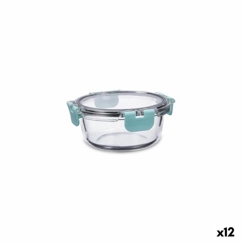 Hermetisk matlda Quid Purity Rund 390 ml Transparent Glas (12 a