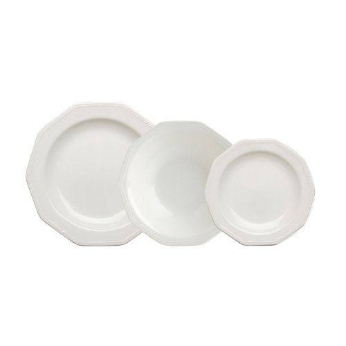 Matservis Queens By Churchill Artic White Vit Keramik 12 Delar