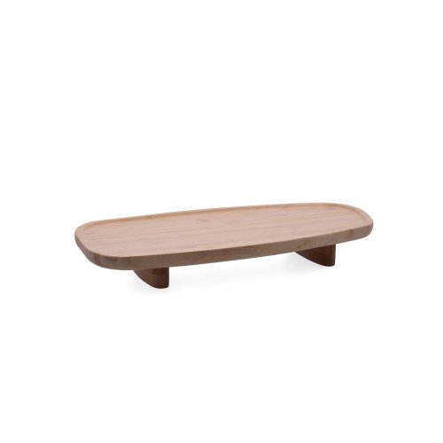 Snacksbricka Bidasoa Bambu Brun Tr 36 x 15,5 x 4,8 cm