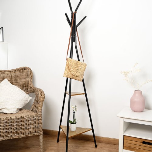 Hattstll Vinthera Moa Stl Svart 49,5 x 49,5 x 180 cm