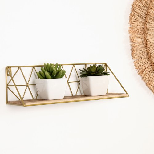 Bokhylla Vinthera Moa Stl Gyllene 40 x 12 x 12 cm (8 antal)