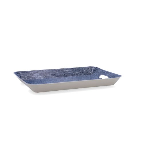 frukostbricka Quid Habitat Bl Plast 33 x 23 x 4 cm Med handtag