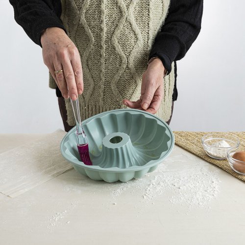 Bakform Quid Ozon Grn Plast 25 x 6 cm Savarin