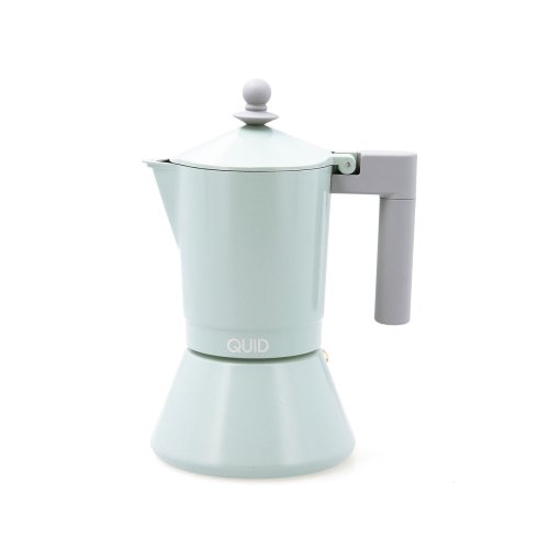 Italiensk Kaffepanna Quid Ozon Grn Metall 6 Koppar (6 antal)