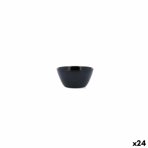 Snacksskl Quid Select Basic Svart Melamin 13 cm (24 antal)