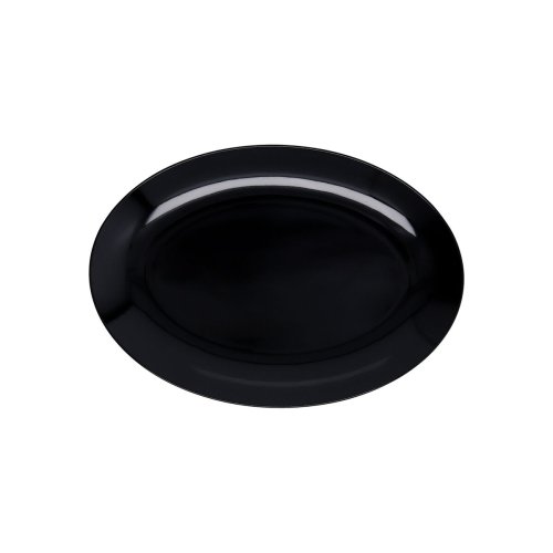 Bricka Quid Select Basic Svart Melamin 25 x 18 cm (24 antal)