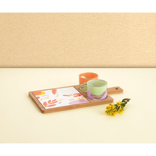 Serveringsset Quid Kaleido Multicolour Tr 31 x 17 x 6 cm 4 Dela