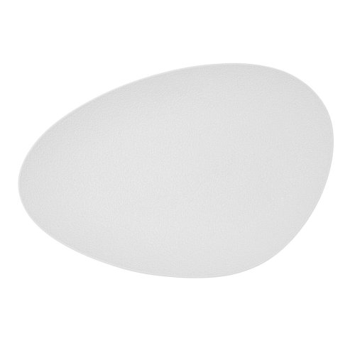 Snacksbricka Bidasoa Fosil Vit Keramik Aluminiumoxid Oval 39,1 x